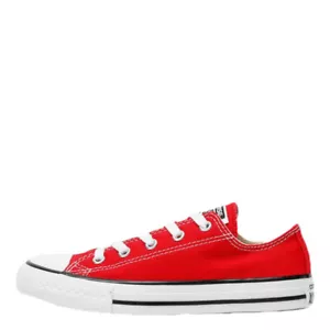 Converse Youth Chuck Taylor Oxfords All Star Red 3J236 - New Sz 10.5 Free Ship - Picture 1 of 6