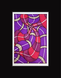 Day 122 Ink Drawing - Matted Illustration November 03, 2024 - Picture 1 of 5
