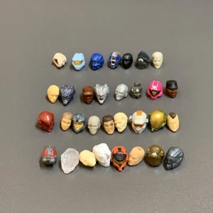 Lote 32 piezas cabezas para Mega Bloks Construx HALO CALL OF DUTY DESTINY FIGURA #C - Imagen 1 de 3