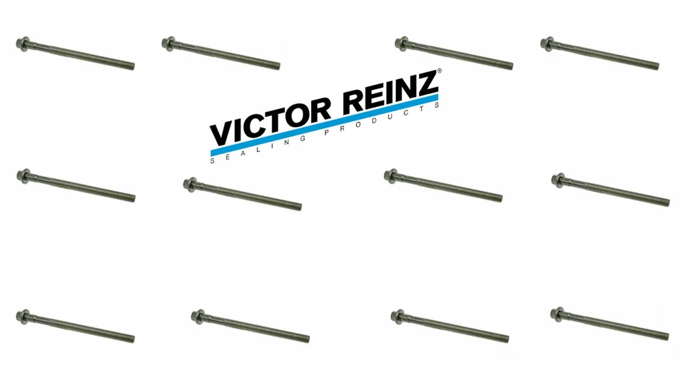12 Set of Cylinder Head Bolts for Volvo 1992+ - VICTOR REINZ - Image 1 of 3