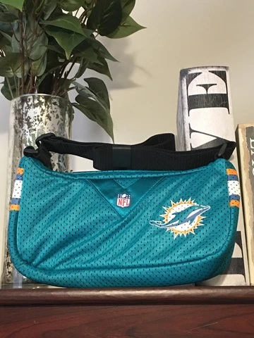 Customized Rainbow Color Shifting PRIDE Miami Dolphins Jersey Style Purse Cover