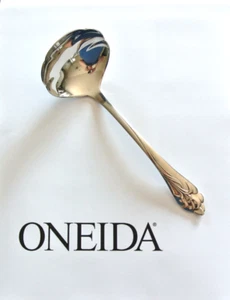 ONEIDA USA Stainless Flatware AMARYLLIS Ladle Serving Spoon - Picture 1 of 3