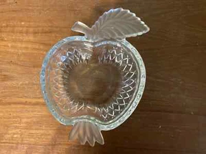 Plato de caramelo de cristal, vidrio cortado - Imagen 1 de 3