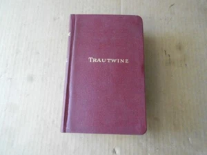 1937 Civil Engineer’s Reference Book Trautwine Original 21st Edition - Picture 1 of 13