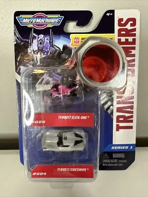 Micro Machines Transformers Series 1 #004 TF#0017 ELITA-ONE TF#001 Decode Secret - Image 1 of 3