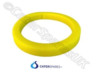 YELLOW SILICONE E61 FILTER HOLDER GASKET 73 x 57 x 8.5 FOR COFFEE MAKER MACHINES - Picture 1 of 12