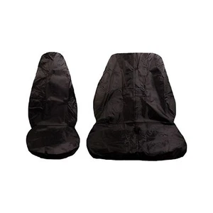 Fits Ford Transit 3 Seat Cover Waterproof Protector Washable Black Dual Covers - Picture 1 of 3