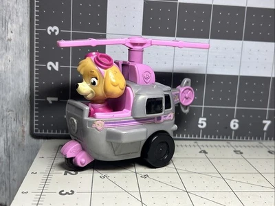 Paw Patrol Spin Master Rescue Racer Helicóptero Rosa Skye Spin Master  Foto 1 de 4