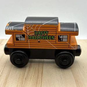 Thomas & Friends 2003 Gullane Feliz Halloween Tren de Caboose Embrujado Madera - Imagen 1 de 5