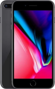 Apple IPhone 8 Plus A1897 12MP 5.5" 64GB Smartphone Black - Locked to AT&T - Picture 1 of 6