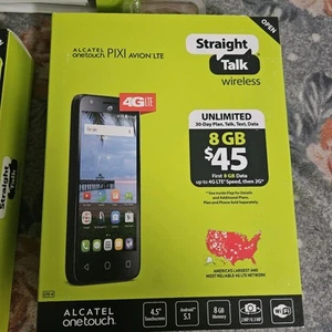 Alcatel one touch pixi 8gb straight talk Cell phone - Picture 1 of 2