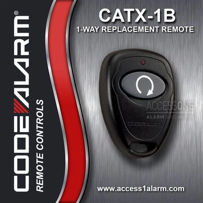 NEW Code Alarm CATX-1B  1-Way 1-Button Remote Control FCC ID H50T45 H5OT45 - Image 1 of 3