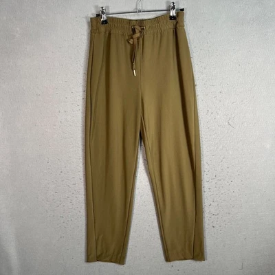 Calça Joie Feminina XS Verde Oliva Elástica Cintura Perna Cônica - Imagem 1 de 4