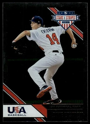 2020 Panini USA Baseball Stars & Stripes #61 Duke Ekstrom Base (Retail) - Image 1 of 2