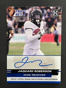 2022 Leaf Pro Set Rookie RC AU Blue Signed Jaquarii Roberson #PSA-JR1 - Bild 1 von 2