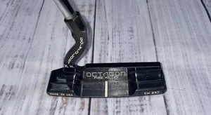 RARE π Golfology Octagon ZW29.T Putter w/ Original Grip 34β RH Gooseneck Black - Picture 1 of 15