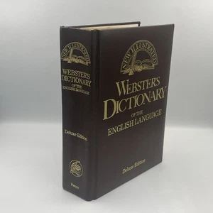 Webster’s Dictionary of the American Language Deluxe Edition 1992 Illustrated - Picture 1 of 8