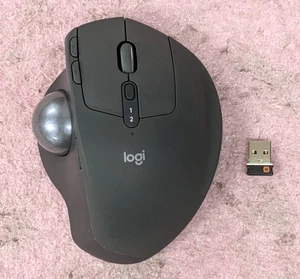 Logitech MX ERGO M-R0065 Ergonomiczny bezprzewodowy trackball z kluczem sprzętowym *bez pokrywy* | O616 - Zdjęcie 1 z 9