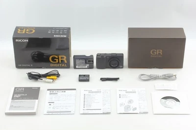 [Unused In Box ] Ricoh GR Digital II 10.1MP Black Compact Camera From JAPAN - Image 1 of 4