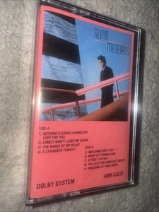 Glenn Medeiros Self Titled Debut Cassette 1987 Amherst Records Canada - Picture 1 of 6