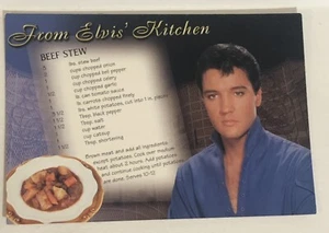 Elvis Presley Beef Stew Recipe Postcard From Elvis Kitchen - Foto 1 di 2