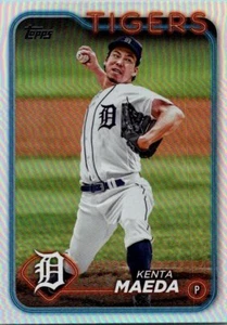 2024 Topps #605 Kenta Maeda Rainbow Foil - Picture 1 of 2