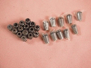 25 Assorted ER Spring Collets - Picture 1 of 13