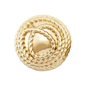 5pcs Line Embossed Metal Buttons Vintage Style for Clothing Craft Sewing 15-23mm - Picture 1 of 10