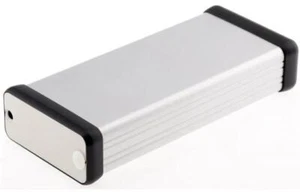 1x 1455C1201 Hammond Anodised Aluminium Hand Held Enclosure 120x54x23 IP54 - Picture 1 of 1