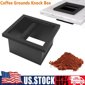 Kaffeesatz Klopfbox Bodenlos Eingebettet Flachmund Entsorgungsbehälter - Bild 1 von 12