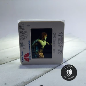 35 mm diapositivas publicitarias promoción 1970-80 La muerte del increíble B Hulk ciencia ficción - Imagen 1 de 2
