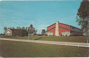 Wandlyn Motel Fredericton New Brunswick Kanada Straßenansicht Schild UNP Postkarte - Bild 1 von 2