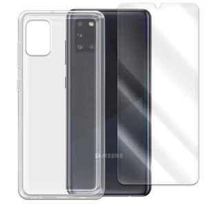 Ultra-Thin Screen Protector TPU Protection Back Case f Samsung Galaxy A31 A315F - Picture 1 of 1