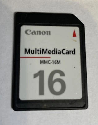 16MB CANON MMC-16M MEMORY CARD 16 MB - Image 1 of 3