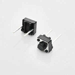 25x 2-Pin THT Taster Schalter Microschalter Mikroschalter 6x6x5mm Buttons - Picture 1 of 1