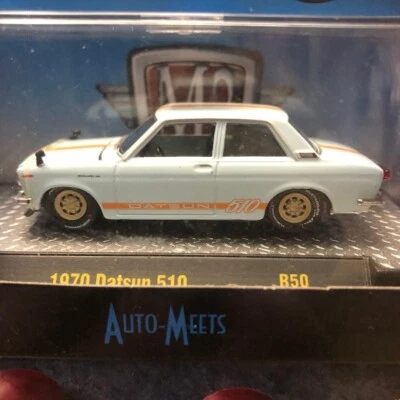 M2 Machines 1970 Datsun 510 Auto-Meets R50 Detroit Muscle 1:64 - SEAL INTACT - Image 1 of 4