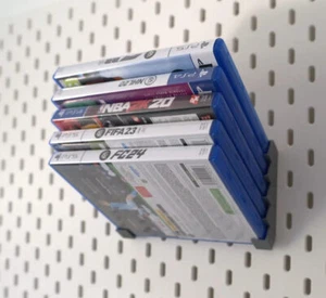Supporto giochi Playstation ps4/5 supporto ganci per IKEA SKADIS pegboard - Foto 1 di 6