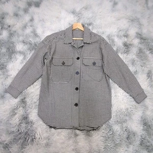 Kookai Bosley Shacket Womens 34 Black & White Gingham Check Button Up Relaxed - Picture 1 of 11