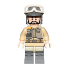 Mini figurine Star Wars LEGO sw0803 lunettes soldat rebelle casque gris, noir