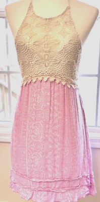 Vestido sin mangas O'Neill halter talla pequeña Foto 1 de 4