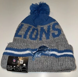 Cappello Berretto Beanie Detroit Lions Adulto Invernale Maglia Slittino Sideline USA Nuova Era USA - Foto 1 di 7