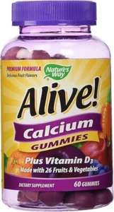Nature's Way Alive Calcium D3 Gummies - 60 Count exp 09/25 - Picture 1 of 1