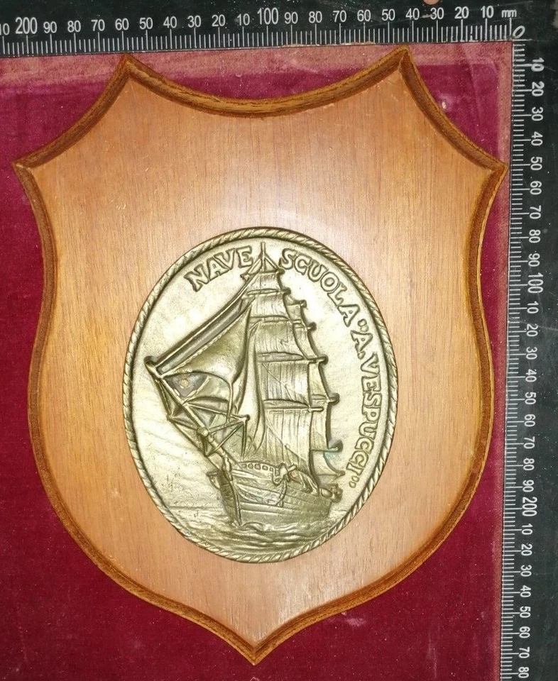 CREST MARINA MILITARE NAVE SCUOLA AMERIGO VESPUCCI RARITÀ!!! - Immagine 1 di 1
