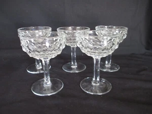 Fostoria American Party 2056, 4 1/2" hohes Sherbetglas, 5er Set - Bild 1 von 4