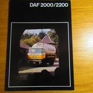 Camión camión camión original DAF 2000 2200 Reino Unido folleto de ventas febrero de 1978 - Imagen 1 de 1