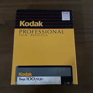 Sealed Vintage KODAK Tmax 100 4"x5"  25 Sheets Expired 7/99 Always Frozen