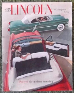 LINCOLN Cosmopolitan & Capri Range USA LF Car Sales Brochure 1953 #L53103 - Picture 1 of 2