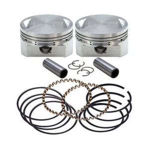 S&S Cycle Moto Motorcycle Motorbike Evo Stroker Piston Set OEM Heads +.020" - Picture 1 of 1