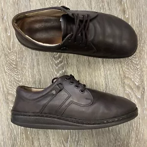 FINN COMFORT Vaasa Brown Leather Oxfords Eur 45 US Men’s 11 Hippie Academia - Picture 1 of 10