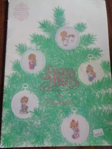VINTAGE PRECIOUS MOMENTS IN MINIATURE CROSS STITCH PATTERNS BOOK VOL 2 PM-23 - Picture 1 of 5
